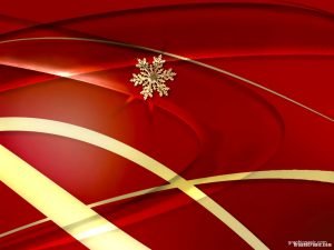 christmas background red