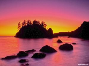 sunset hdr background