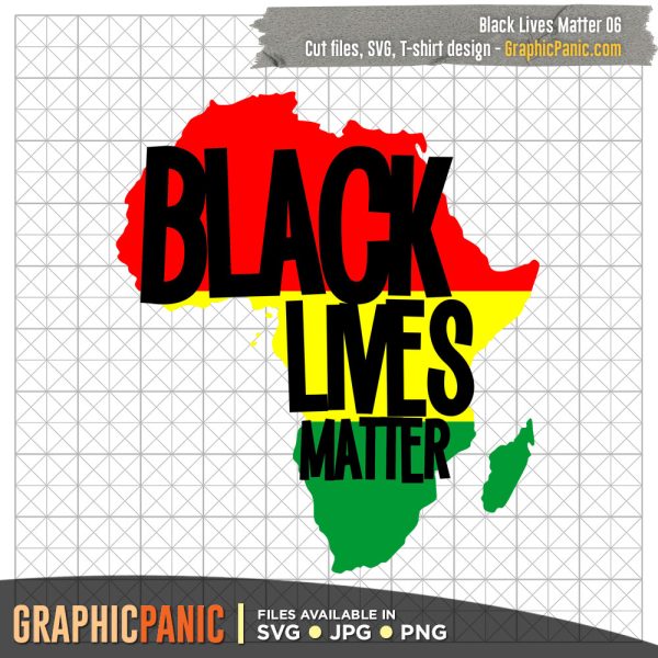 Black Lives Matter 06 Africa Map