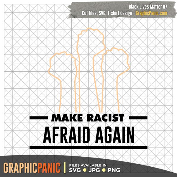 Black Lives Matter 07 Make Racist Afraid Again