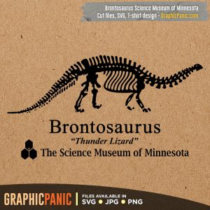Brontosaurus Science Museum of Minnesota