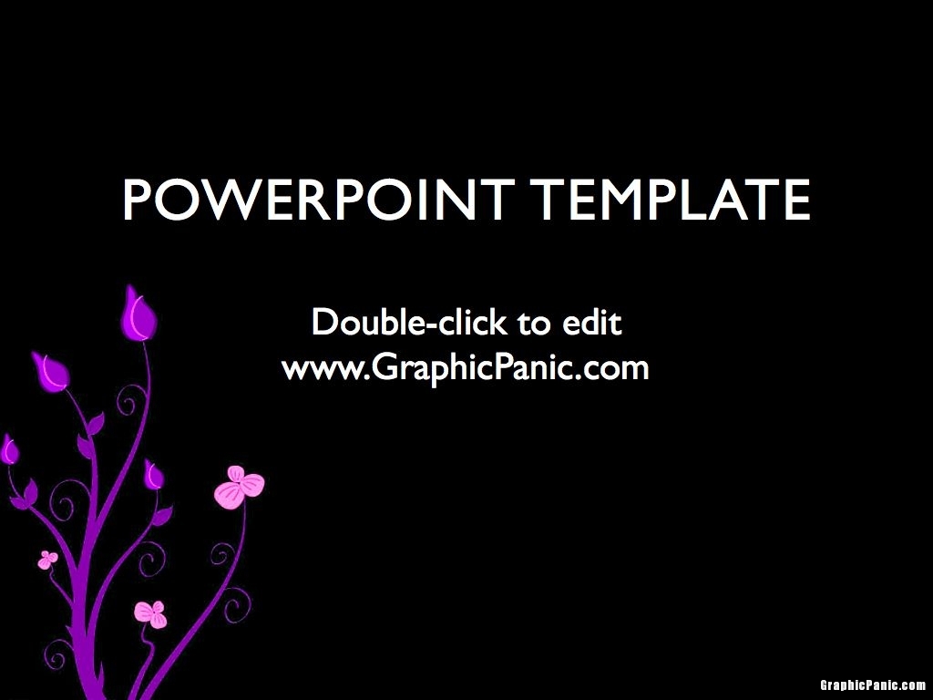 artistic presentation powerpoint template