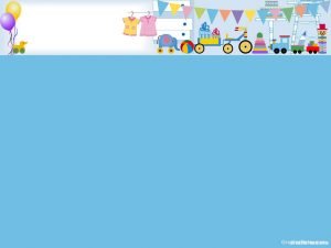 baby powerpoint template