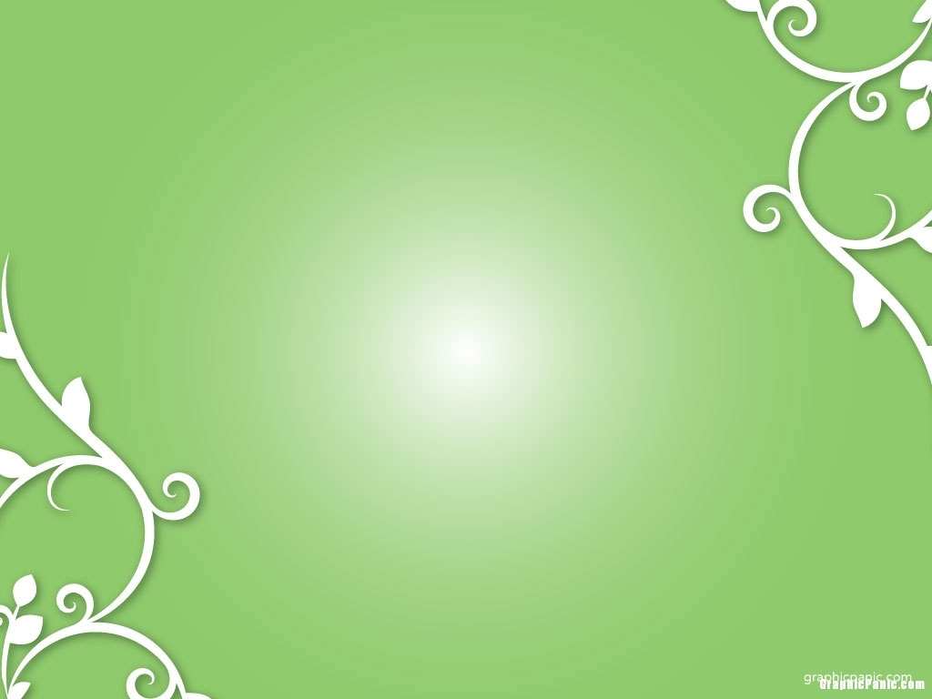 green ornament background