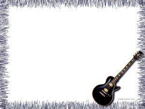 guitar powerpoint background
